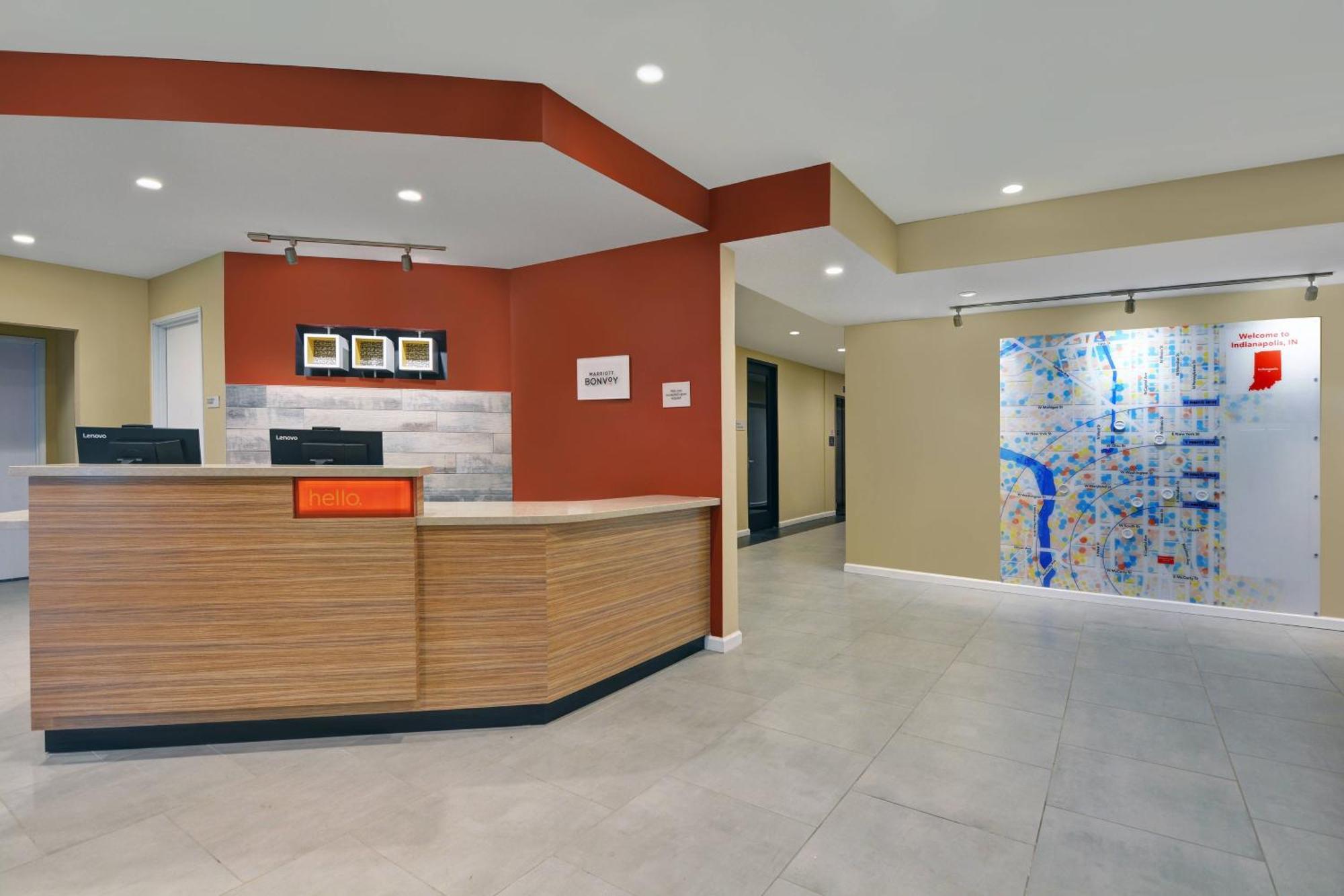 Towneplace Suites By Marriott Indianapolis Downtown Eksteriør bilde